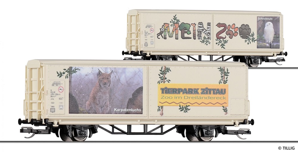 START-Schiebewandwagen Hbis-tt „Mein Zoo“