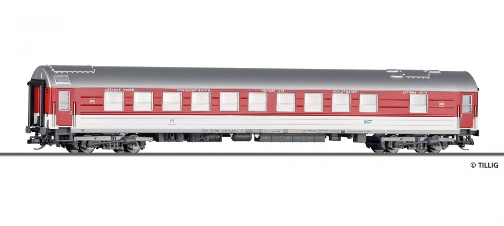 Weitstreckenschlafwagen WLABee ZSSK Ep.VI.