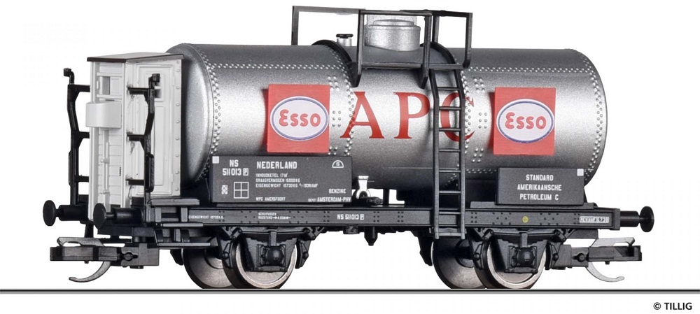 Kesselwagen „APC / ESSO“, eingestellt bei den NS Ep.II.