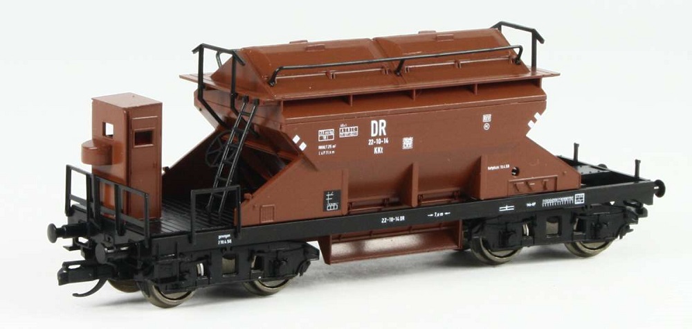 Sattelboden-Selbstentladewagen KKt, DR, Ep.III