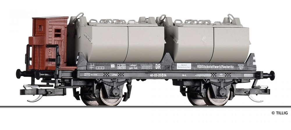 Kalkkübelwagen Ok „VEB Stickstoffwerke Piesterritz“  DR Ep.III.