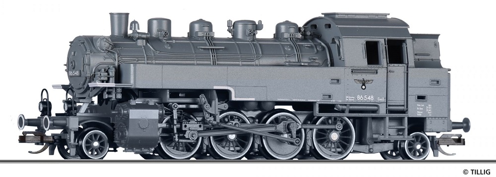 Dampflokomotive BR 86 DRG Ep.II.