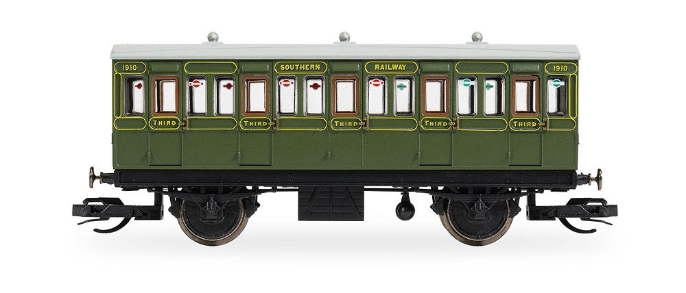 Hornby Personenwagen 4 Wheel Coach 3rd Class, SR, Ep.I