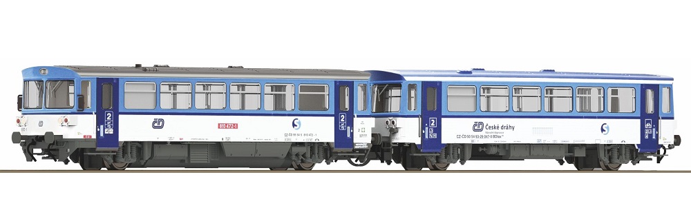 ROCO Dieseltriebwagen 810 472 mit Beiwagen, CD, Ep.VI