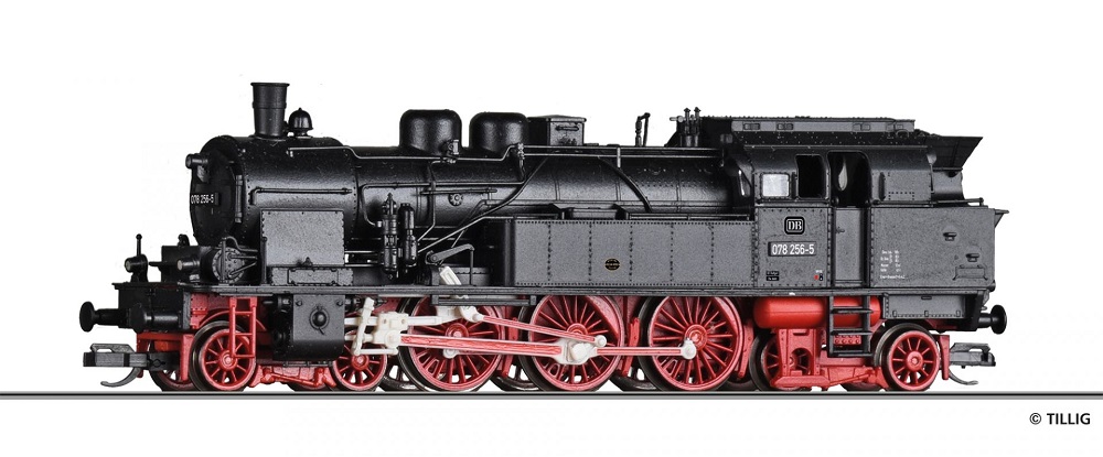 TILLIG Dampflokomotive BR 078 der DB Ep.IV.