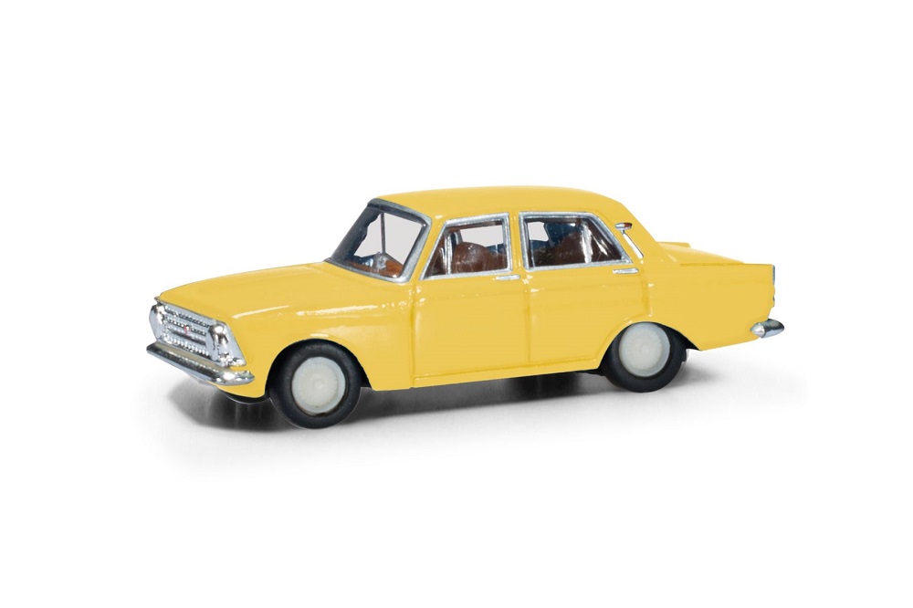 HERPA Moskwitsch 408, gelb