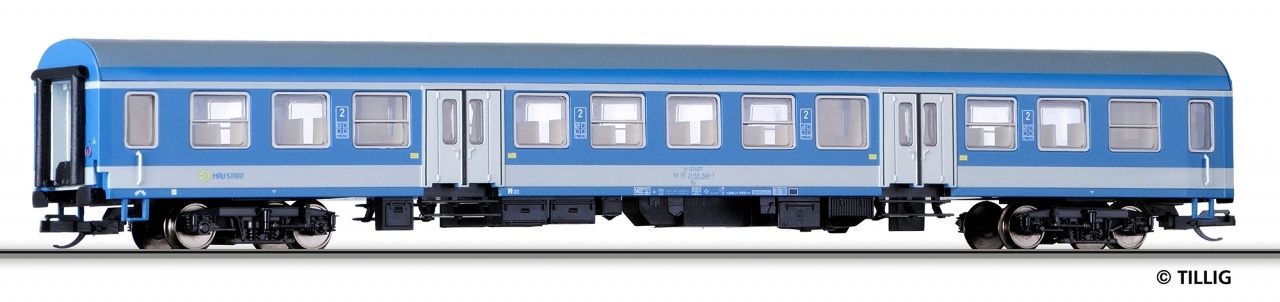 Személykocsi 2.oszt. By. MÁV-Start Ep.VI