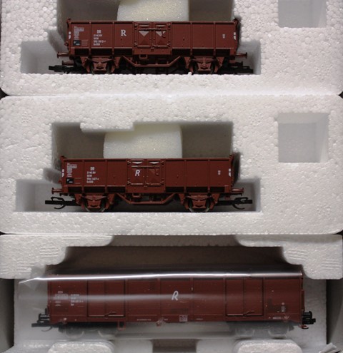 Nyitott tehervagon készlet 